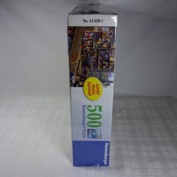 Ravensburger 500 Piece Puzzle Dad's Shed Large Piece Format Easy to See - NIB - Picture 4 of 8